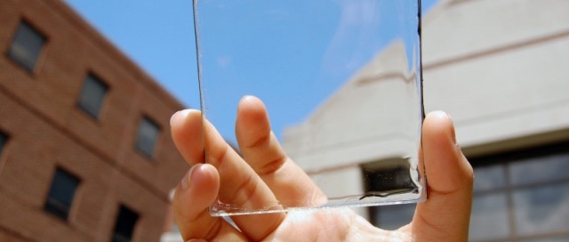 transparent solar panel