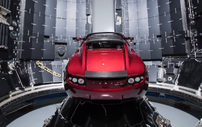 Tesla-roadster-spaceX